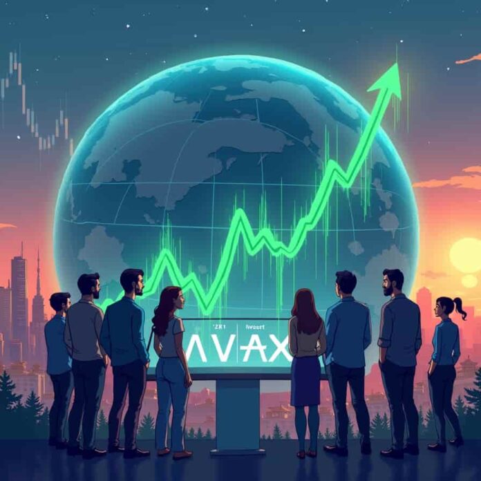 AVAX Surges 50% with $1B Staking Plan, KRW1 Stablecoin and Investor Growth