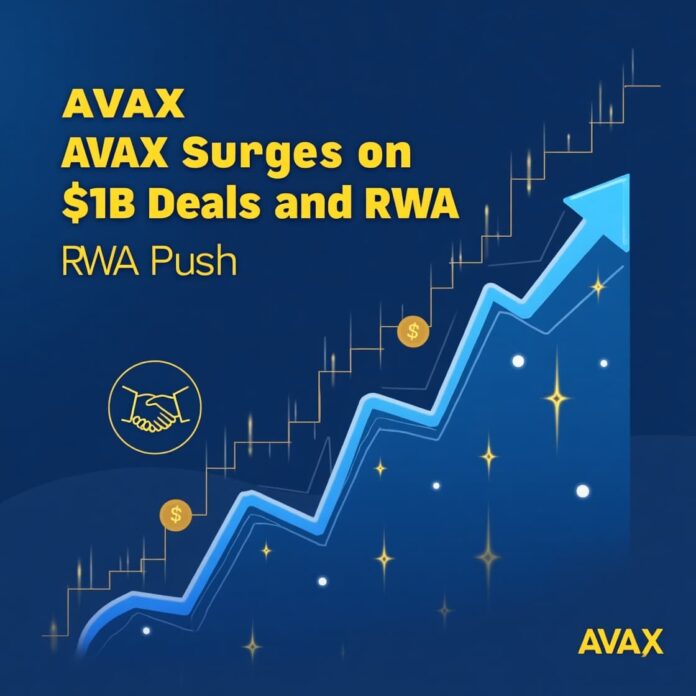 AVAX Surges on $1B Deals and RWA Push