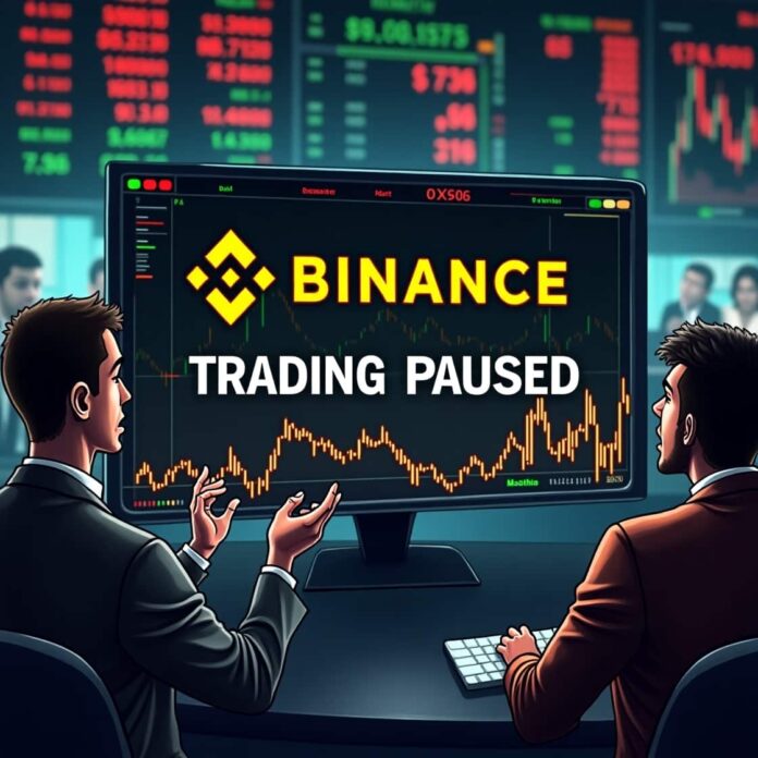 Binance Futures Trading Paused: Market Prices Rattled