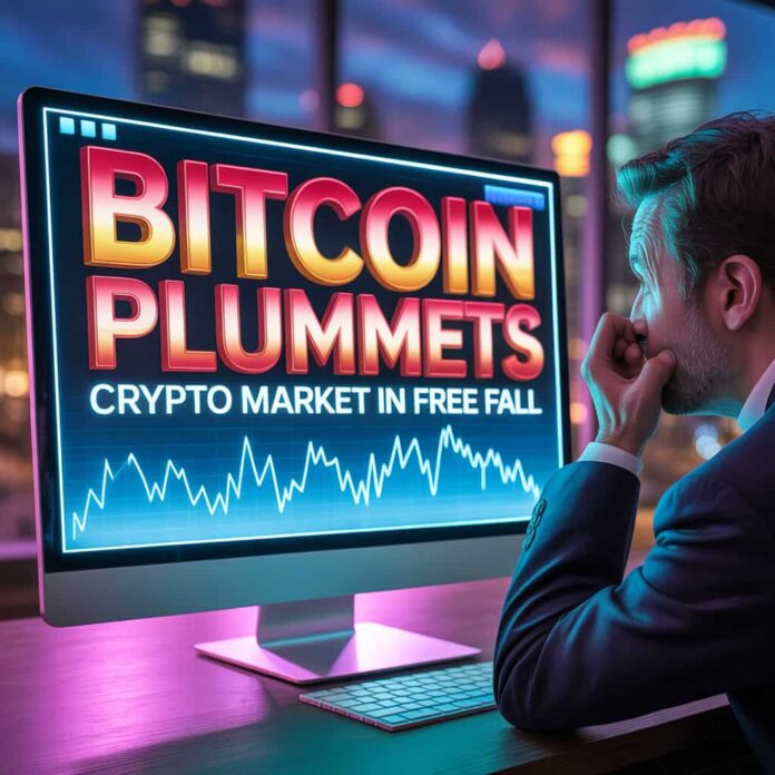Crypto Market Crash Bitcoin Drops After Trump Tariff Announcement