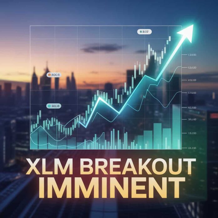 Stellar XLM Price Analysis Diagonal Resistance Breakout Coming