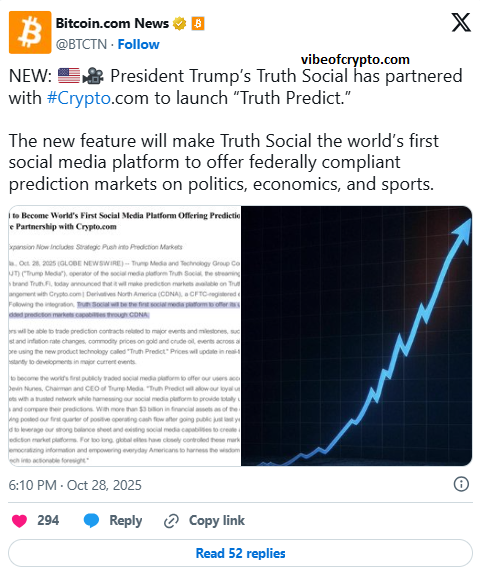 Truth Predict Trump Network